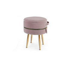 Učitajte sliku u preglednik galerije, Tabure_Pavlina_okrugli_lila_M