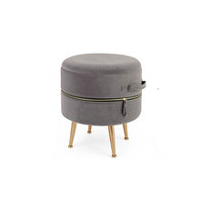 Učitajte sliku u preglednik galerije, Tabure_Pavlina_sivo_S