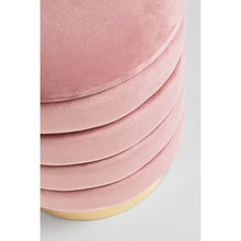 Učitajte sliku u preglednik galerije, Okrugli tabure Darina u roze boji S