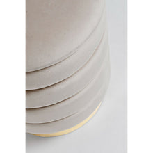 Učitajte sliku u preglednik galerije, Okrugli tabure Darina u bež boji S