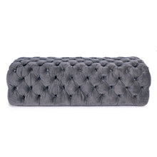 Učitajte sliku u preglednik galerije, Klupa Evan u sivoj boji