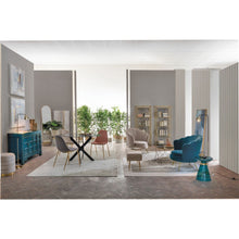 Učitajte sliku u preglednik galerije, Fotelja Giliola u plavoj boji