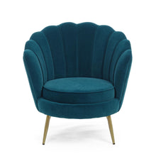Učitajte sliku u preglednik galerije, Fotelja Giliola u plavoj boji