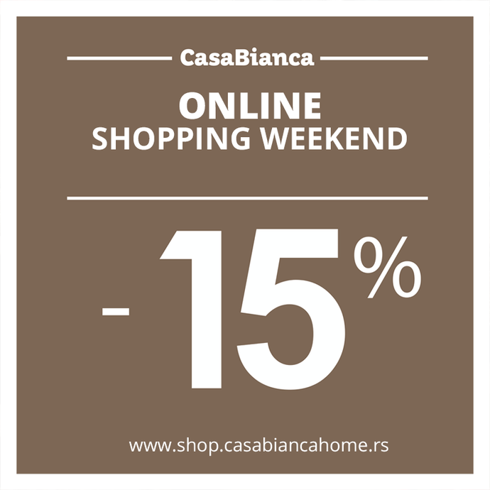 Online shopping weekend!