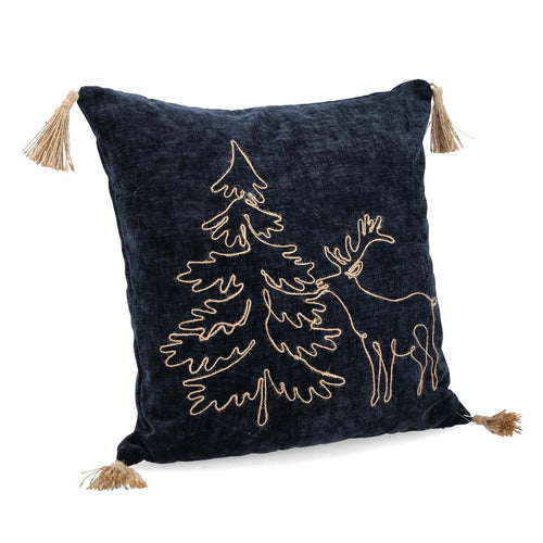 Jastuk_Herbert_sa_kićankama_45x45_teget