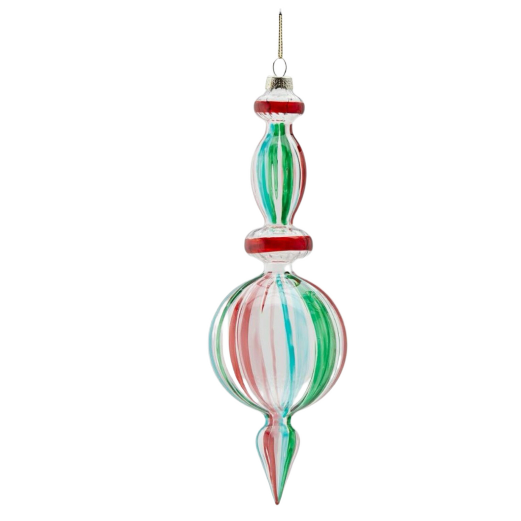 Stakleni visuljak 2v Color Bell 27cm