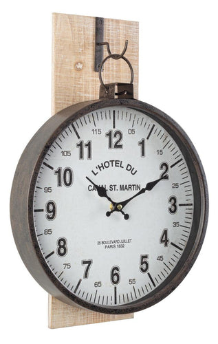 Zidni_sat_Ticking_Bianco