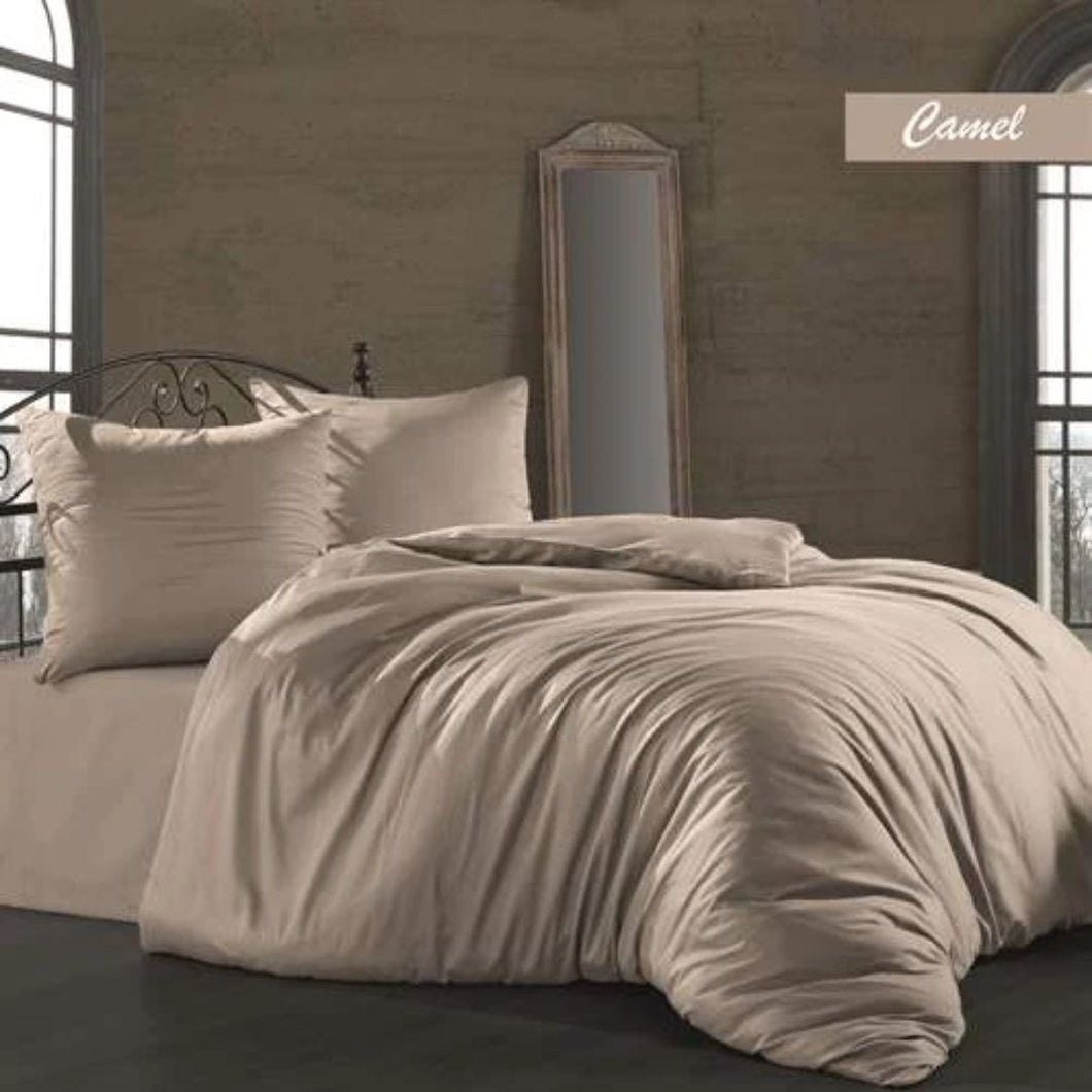 Komplet posteljina Camel Saten